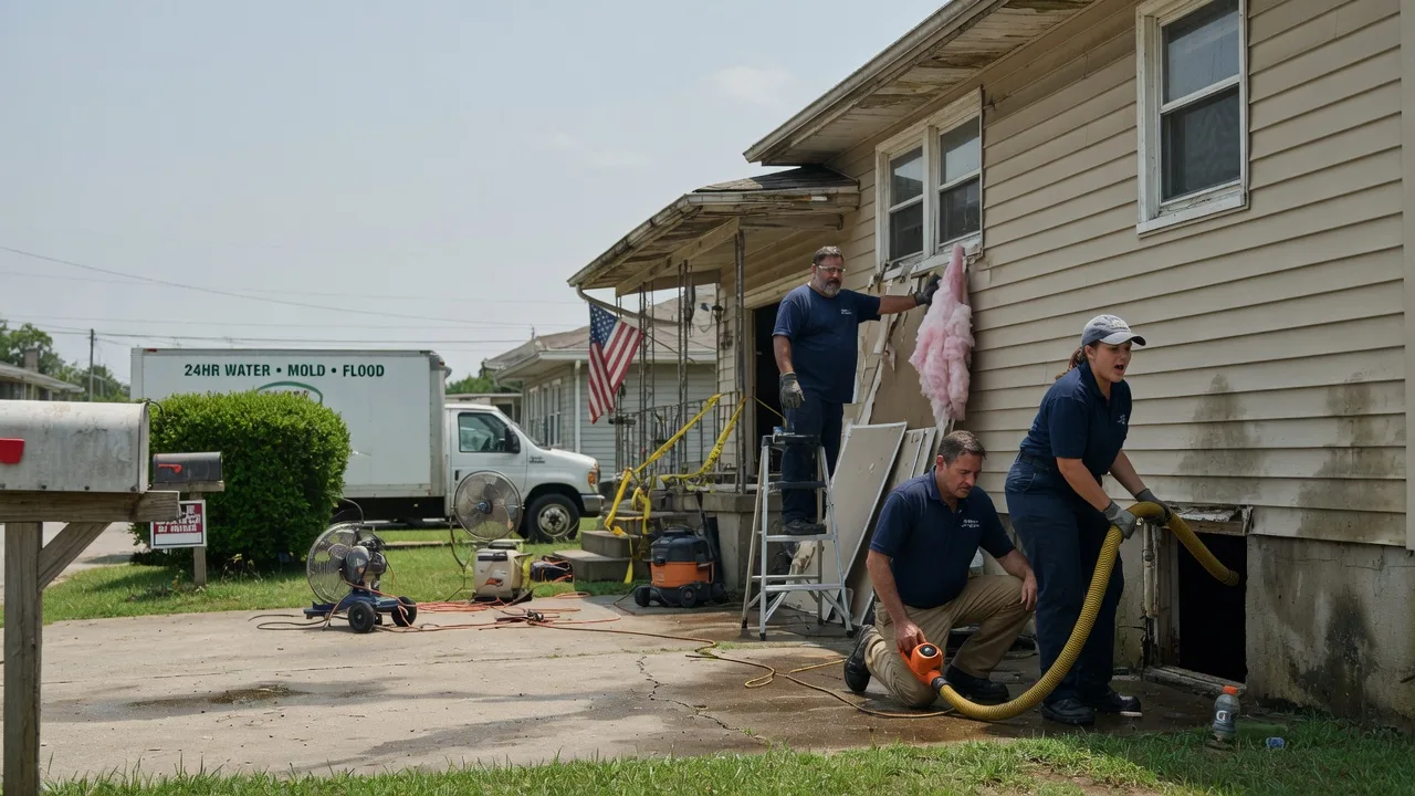 Water Damage Repair in Low Moor, IA near me
